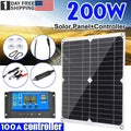 kit home outdoor solar charge car with MDHAND panel light solar camping controller charger 200W source emergency