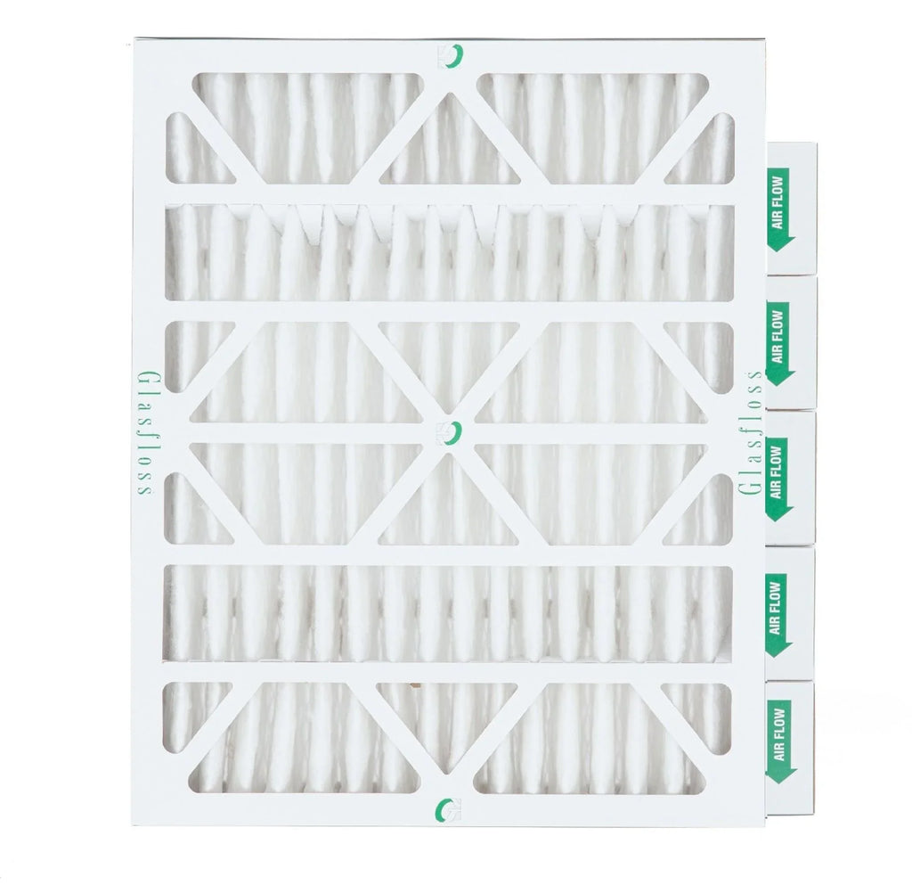 3-3/4 MERV Pleated Inch Pack Air x 19-1/2 Size: 4" Actual Glasfloss. x 24-1/2 20x25x4 6 by Filters of 13