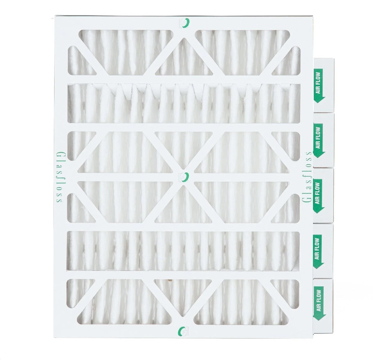 3-3/4 MERV Pleated Inch Pack Air x 19-1/2 Size: 4" Actual Glasfloss. x 24-1/2 20x25x4 6 by Filters of 13