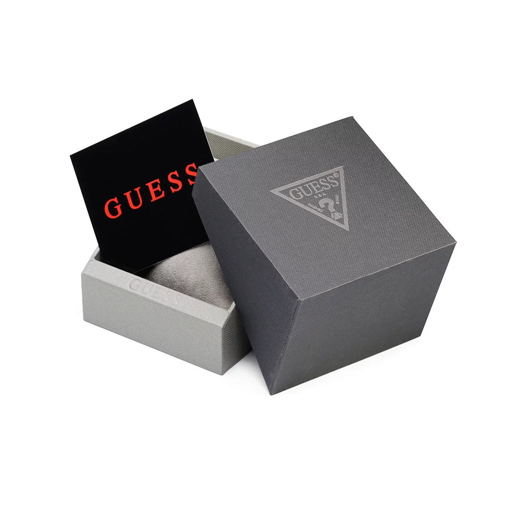 Men's Blue Iconic Watch Guess Plated Multi-Function Rigor W0218G4