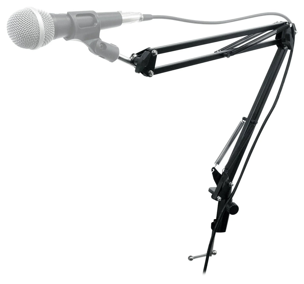 Podcast Microphone Rockville Boom DMS30 Mic Arm Filter Stand+Clamp+Pop Studio