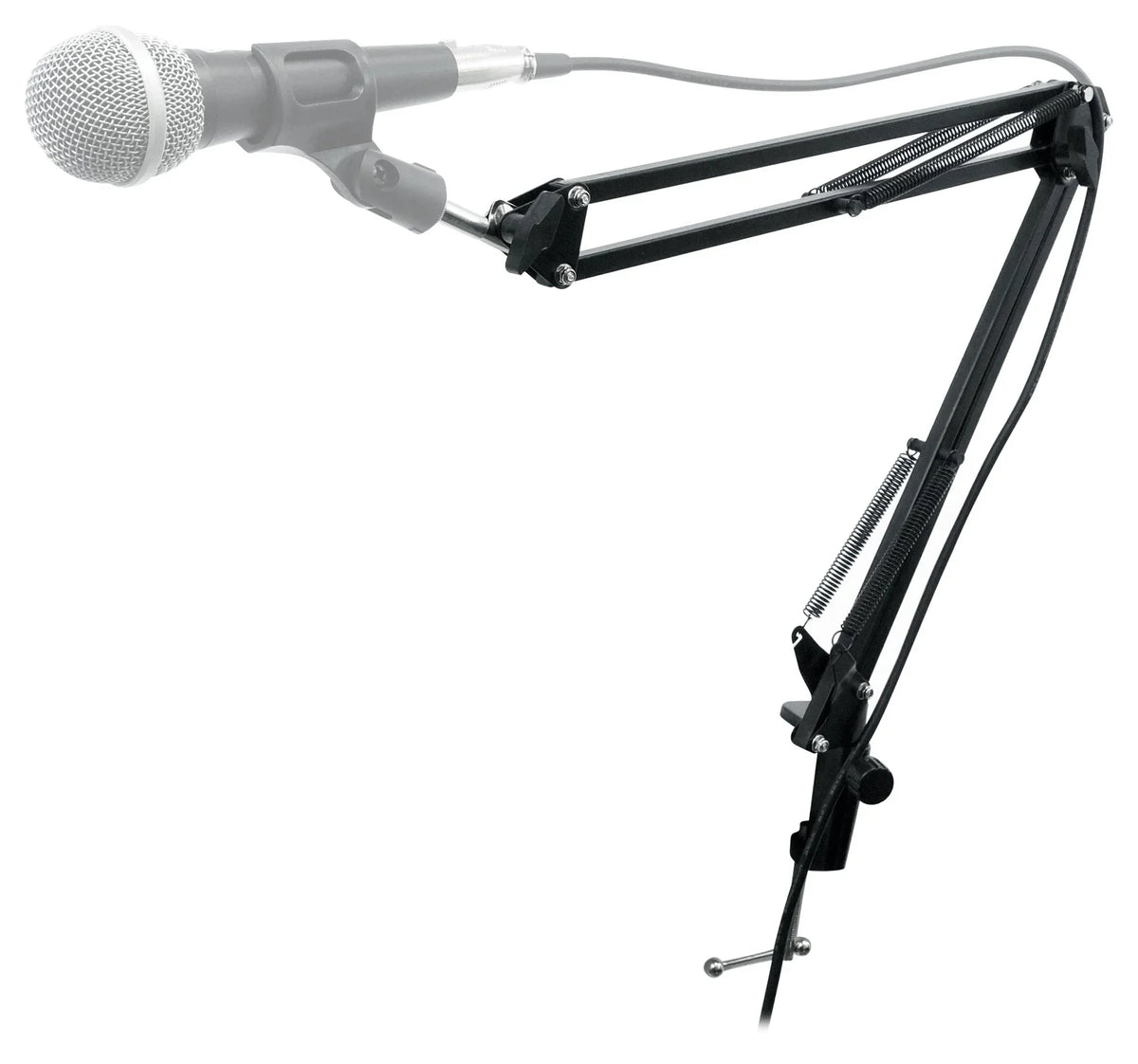 Podcast Microphone Rockville Boom DMS30 Mic Arm Filter Stand+Clamp+Pop Studio