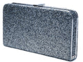 Couture Silver Glitz Rectangle Bag, Lady Glitter