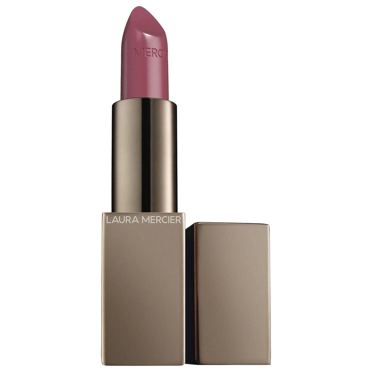 '- Mauve Mercier Lipstick Rouge - Silky Cream Essentiel Merveilleux Laura mauve