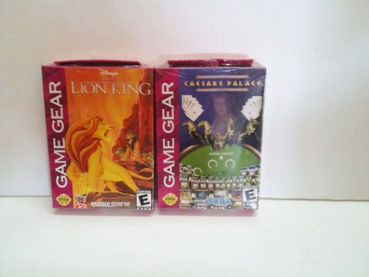 and Gamegear LION Palace Sega Disneys Games Caesars KING