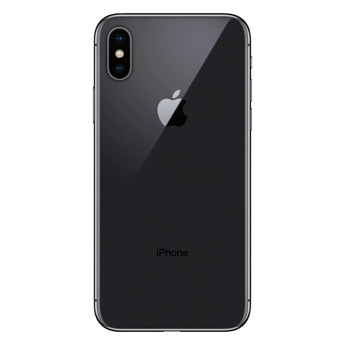 iPhone Color SpaceGray Smartphone, Fully (Refurbished) Unlocked, Apple 256GB, Restored X,