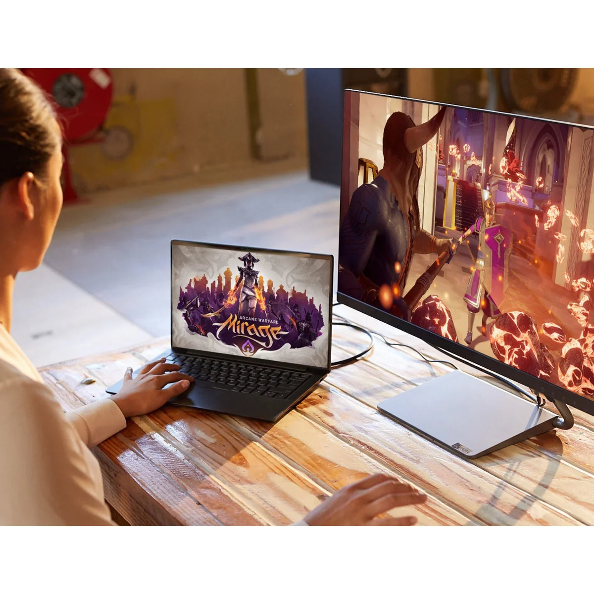 Q27q-1L 27" - 66C1GCC3US QHD Monitor Lenovo LCD Gray Iron WLED