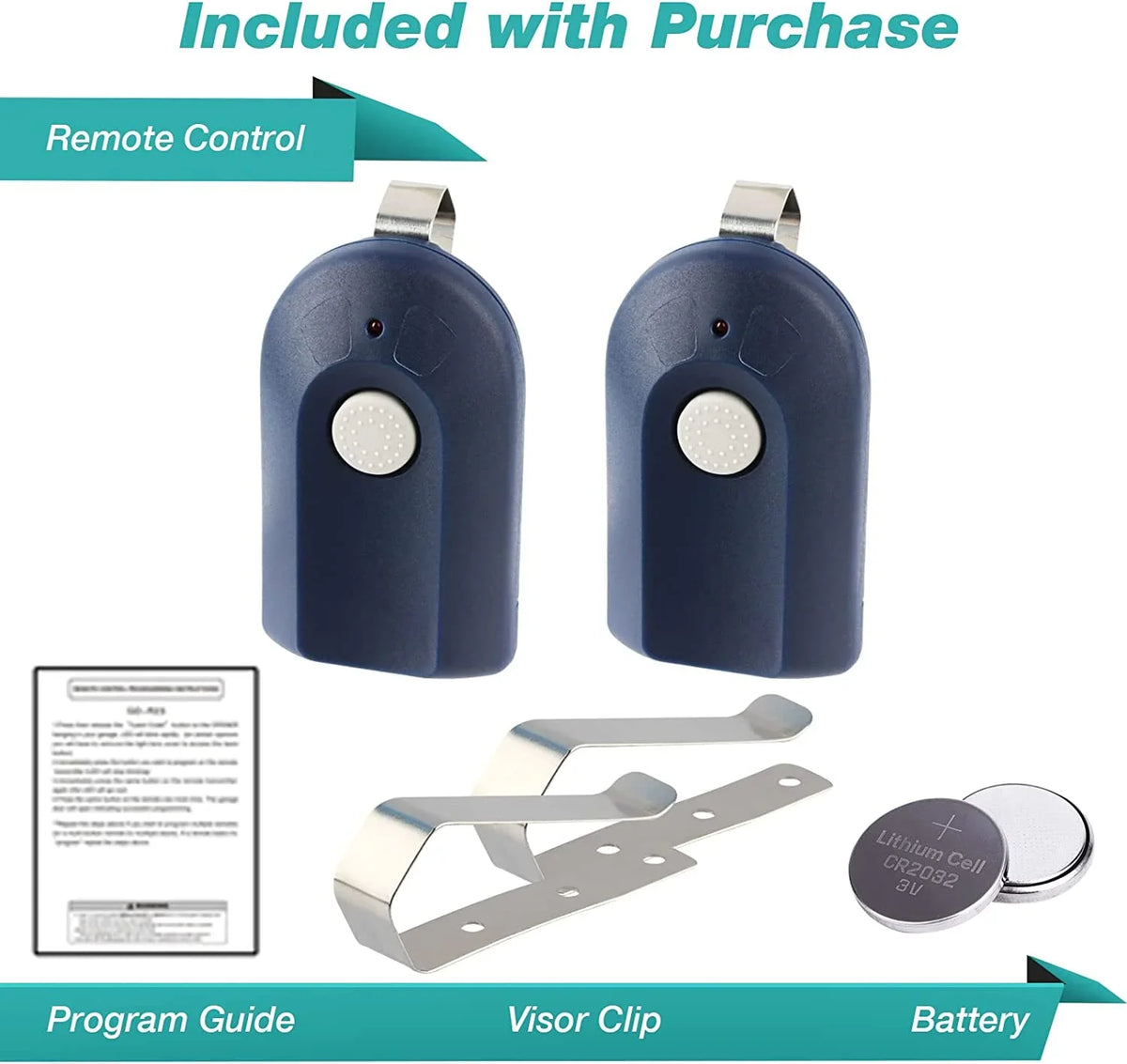 Garage Type Genie Shell) 2 (Blue 1 Intellicode ACSCTG Door For