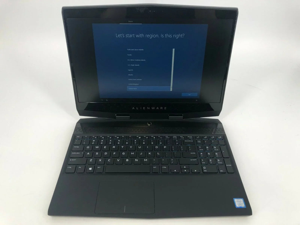 '- 2.6GHz SSD 2070 32GB 143Hz Used Max-Q RTX FHD i7-9750H Alienware 1TB m15 15" 8GB R1