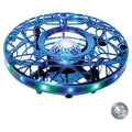 Drone Scoot Controlled Mini Aerial Projector Force1 LED Pro Light Drone with (Blue) Hand
