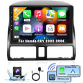 FM Hifi Camera&Microphone GPS for Wireless Link Backup 1080P CRV Bluetooth Carplay Mirror Touchscreen 9'' 2002-2006 WIFI Usb, Radio Stereo Auto Android Player Honda Car 2+32G AHD