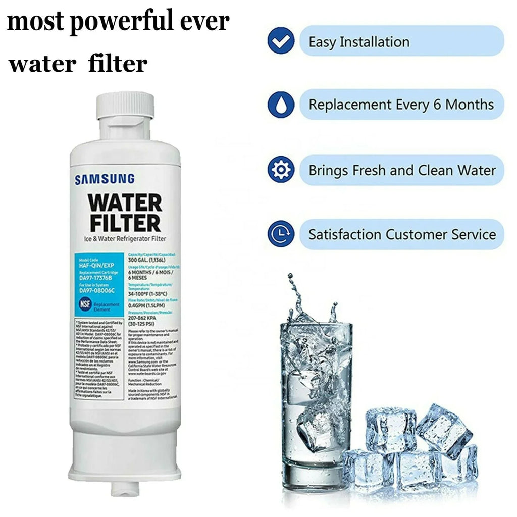 Refrigerator Water pcs 3 (HAF-QIN/EXP) DA97-08006C Filter DA97-17376B