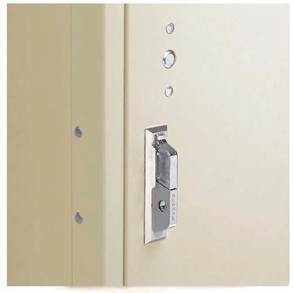 Global 1 with Door Paramount Locker to Assemble Tan - Single Tier Industrial Ready