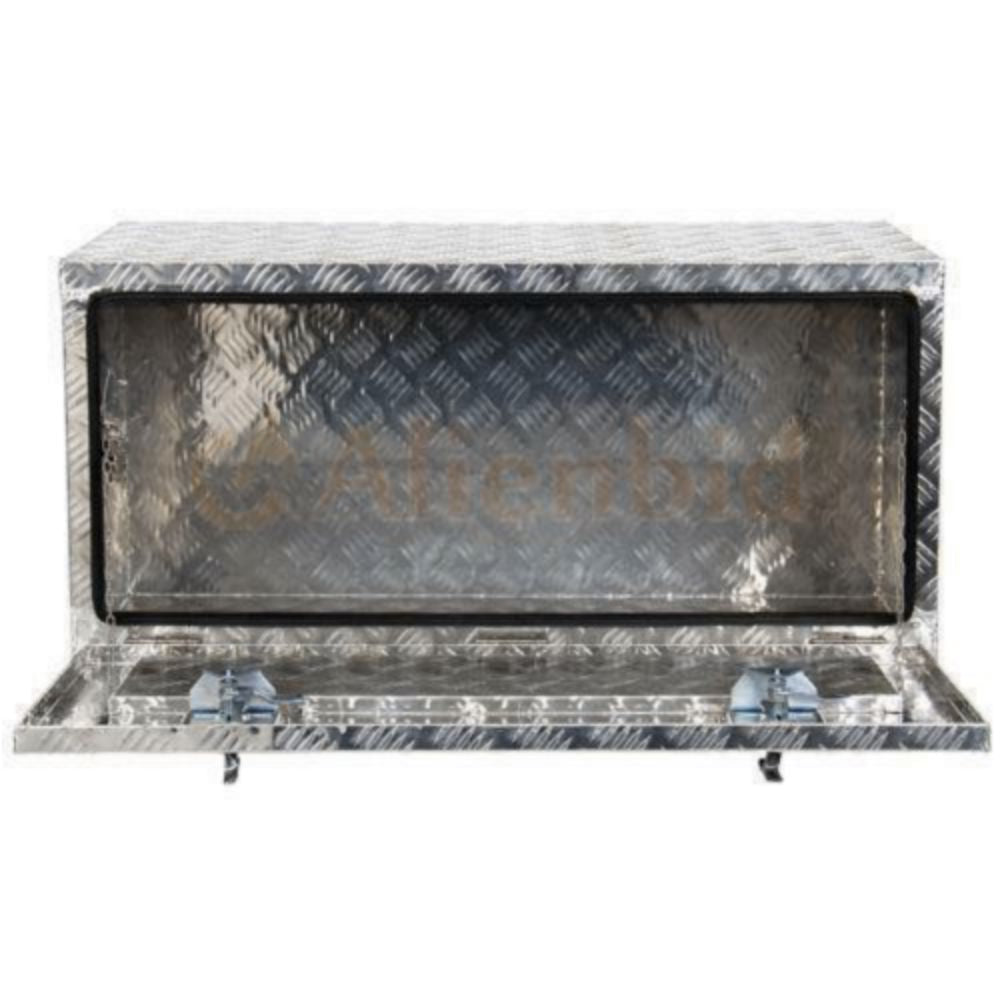 Aluminum Trailer Underbody Box 42" Underbed Storage Pickup ToolBox Tool Teledu Truck