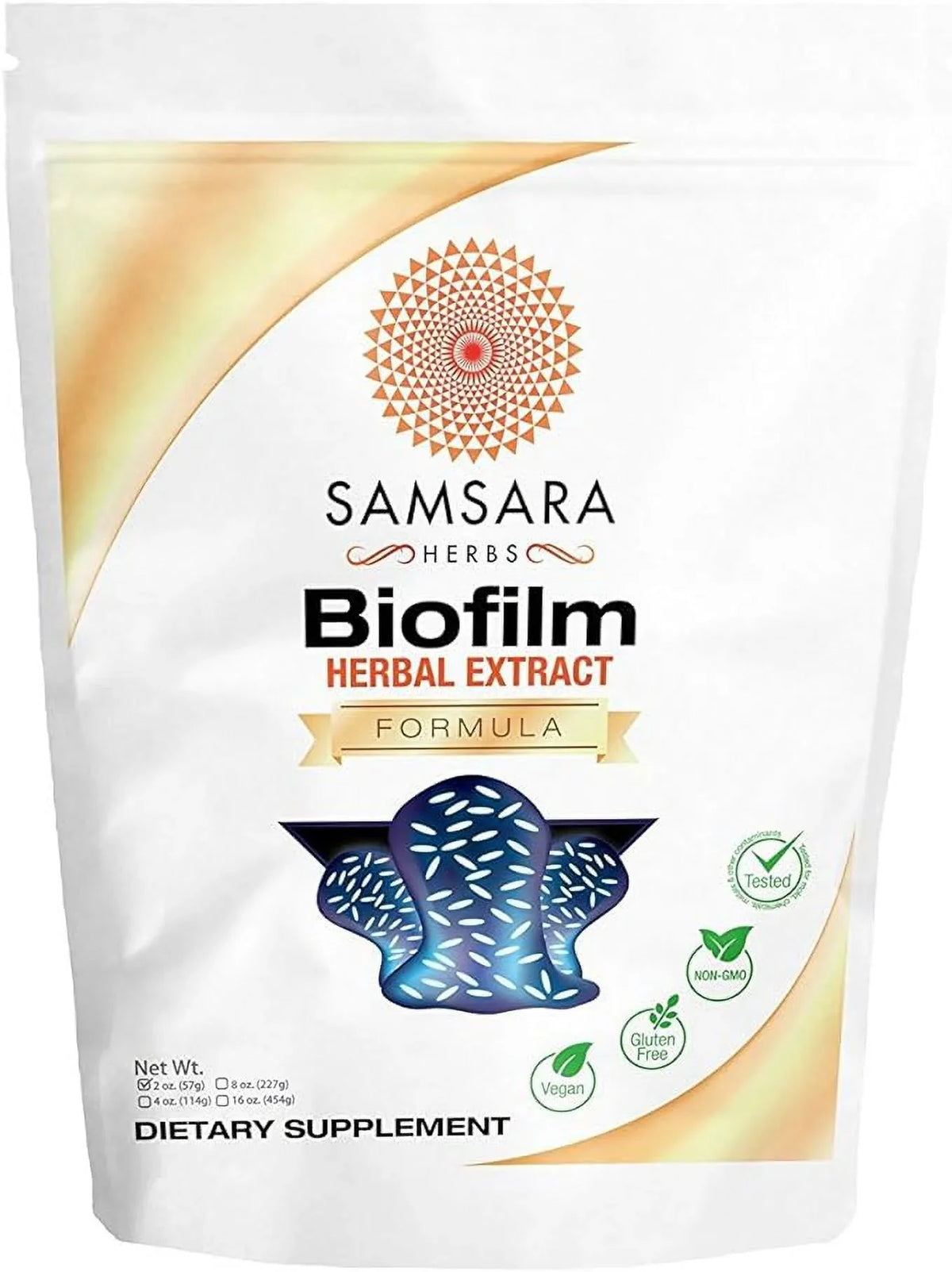 Samsara Concentrated (2oz/57g) 20:1 Extract Herbal Powder Herbs Biofilm Formula