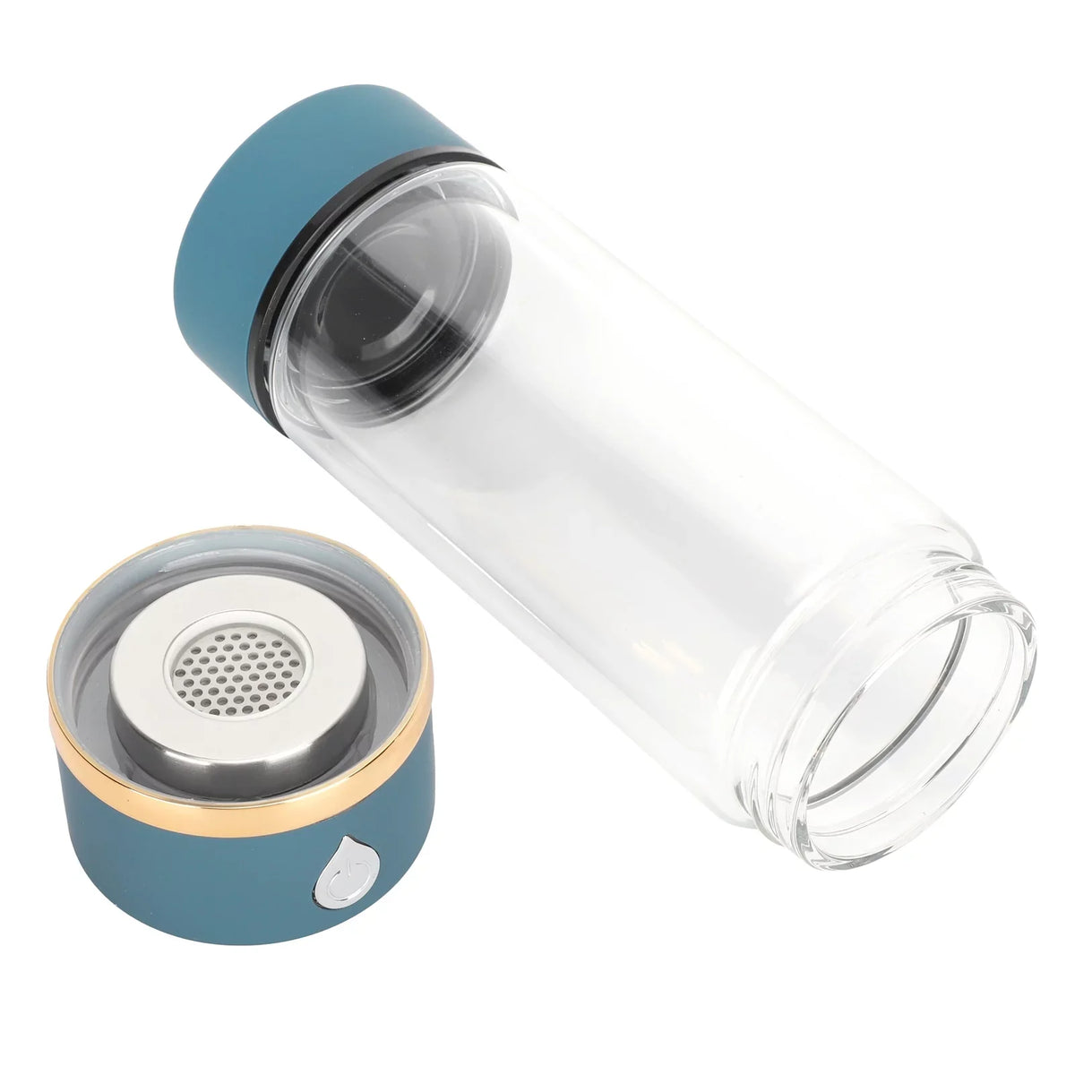 Maker Machine Water Generator 380ml Blue USB Portable Hydrogen Water Bottle Hydrogen