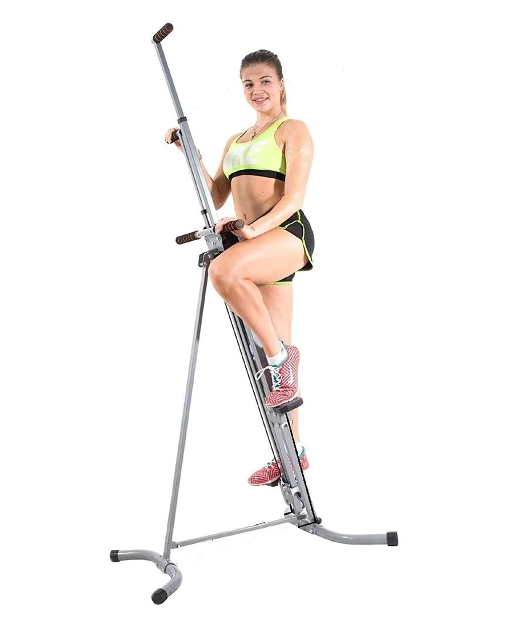 Fitness Total At-Home Counter for Built-in Maxi Home Body Climber Machine Exercise and with Workouts Guides Gym Comprehensive