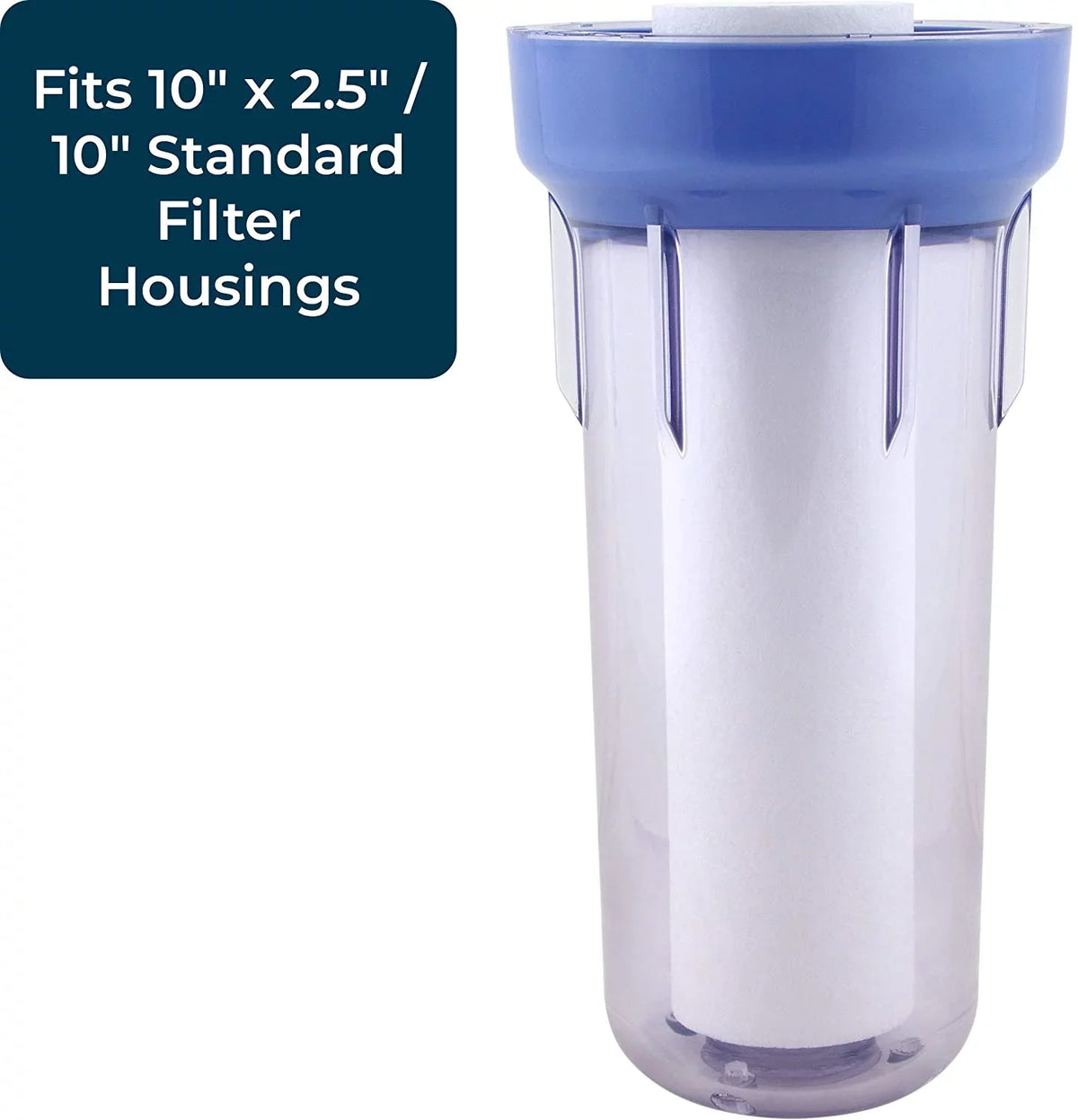Melt-Blown Water SP-P50 Micron Polypropylene SDC-25-1050 Cartridge of Spun (Case Filter 24) Sediment 10x2.5 SpiroPure 50