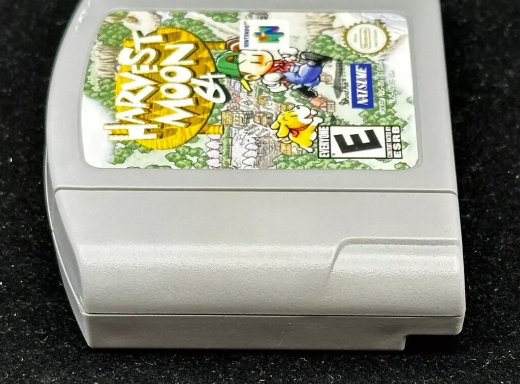Only Harvest 64 Nintendo N64 64 Moon NATSUME- Genuine Cassette