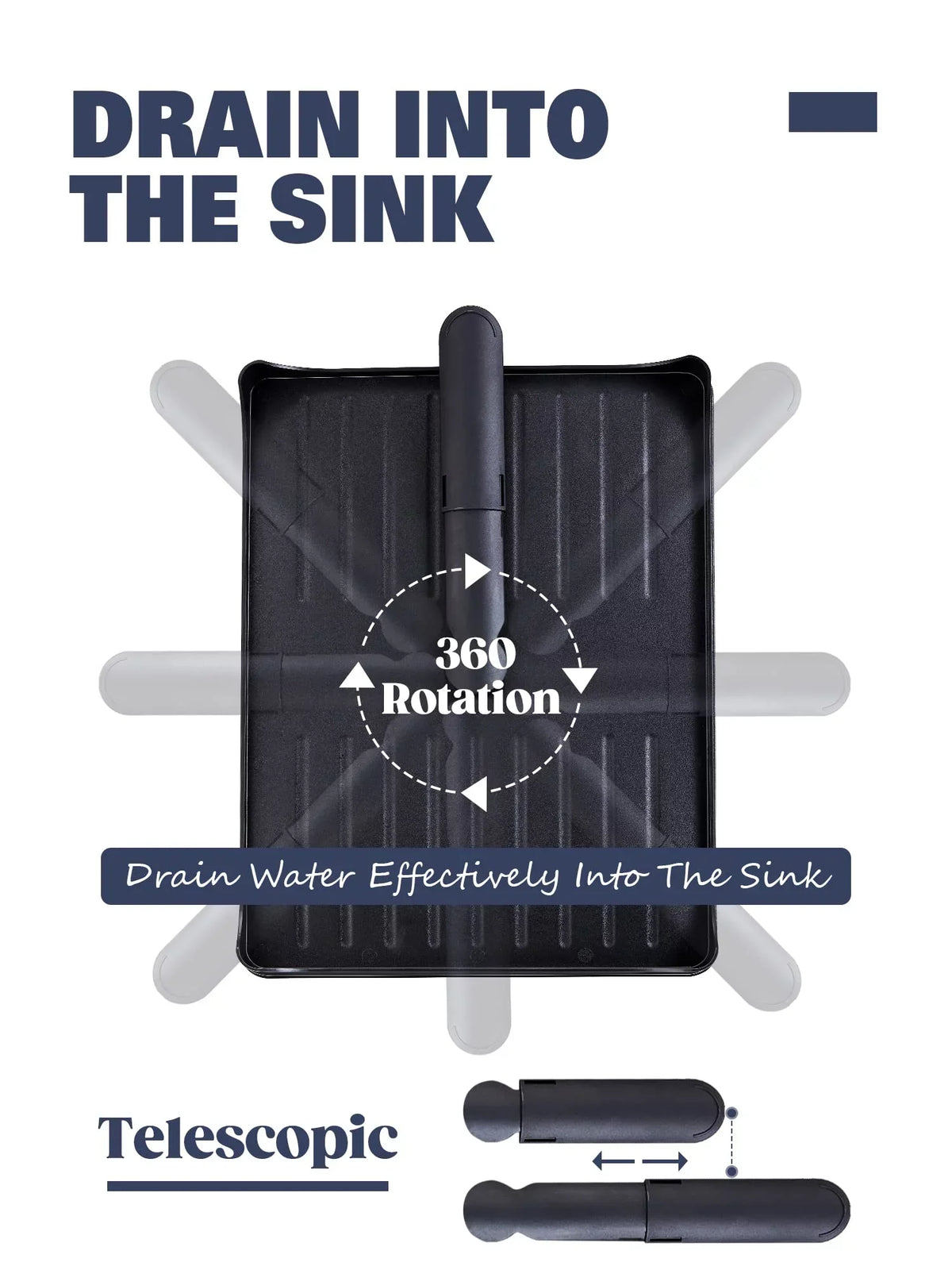 Counter, Tier Kitchen Rack 2 Drying Large Extra Black for Dish