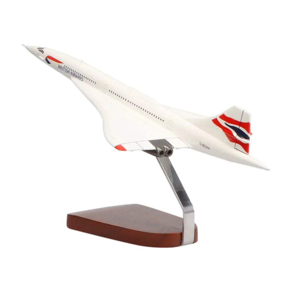 Aerospatiale/BAC Model Large Concorde Airways British Mahogany