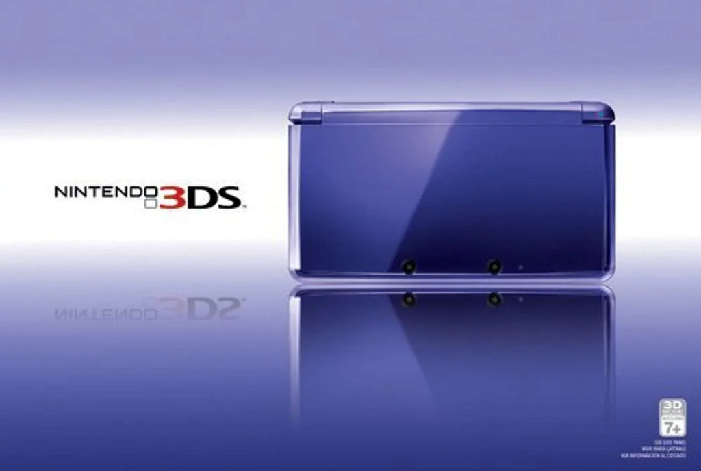 Midnight Purple Nintendo 3DS (Refurbished) Restored