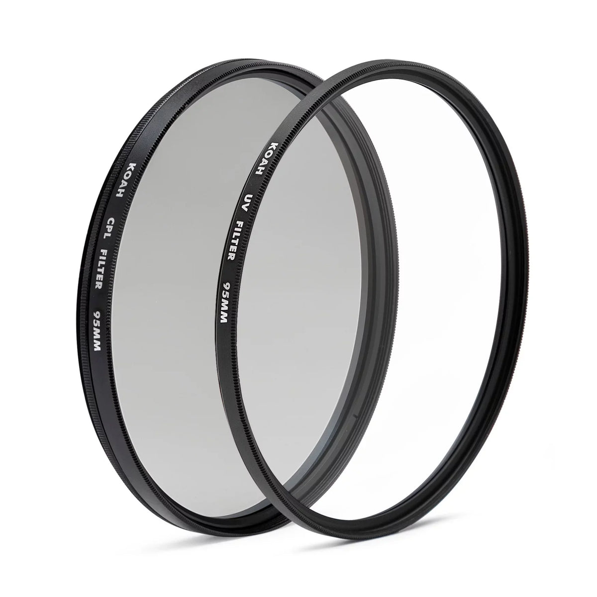 Lens Polarizing UV 95mm Koah Filter Protective and Circular Bundle
