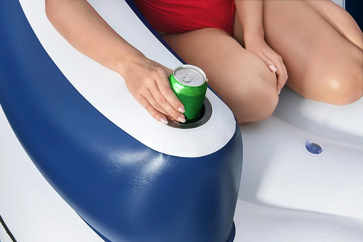 Party Inflatable 4-Person Hydro-Force Lazy Island DayZ