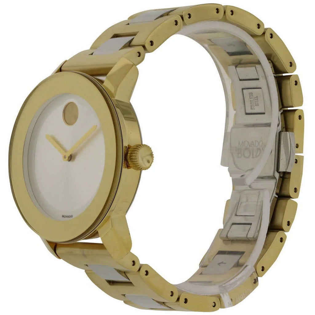 Medium Movado Two-Tone Watch, Bold 3600129