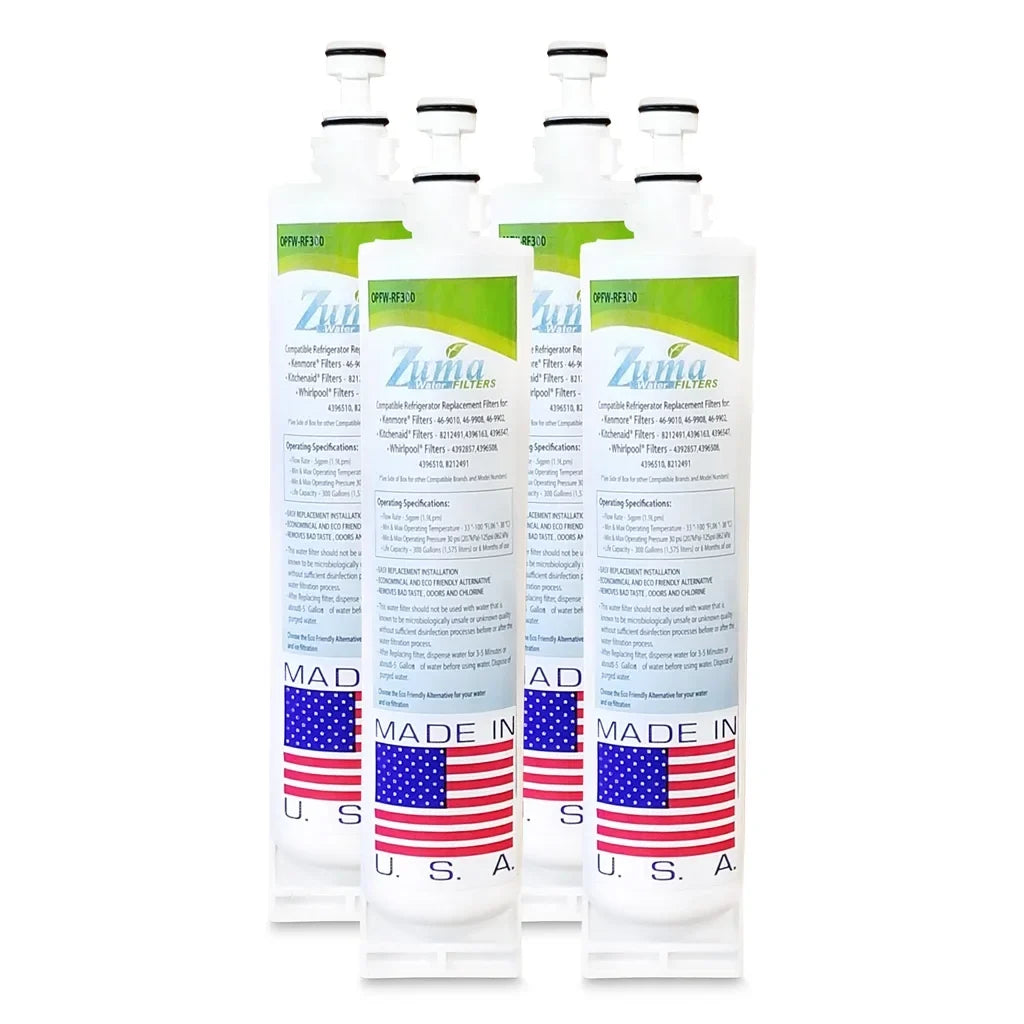 Pack Filter OPFW-RF300 Made and - Whirlpool® ZUMA U.S.A. , - Ice , Model 4 # , 4396508 with Compatible Water in Brand