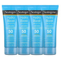 Pack) 3 SunscreenLotion Moisturizing Gel Free(4 Pack Per OZ Oil Water HydroBoost