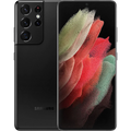S21 Phantom (LCD DOT) Ultra (Refurbished: Galaxy Samsung Pre-Owned Black 128GB 5G Good)
