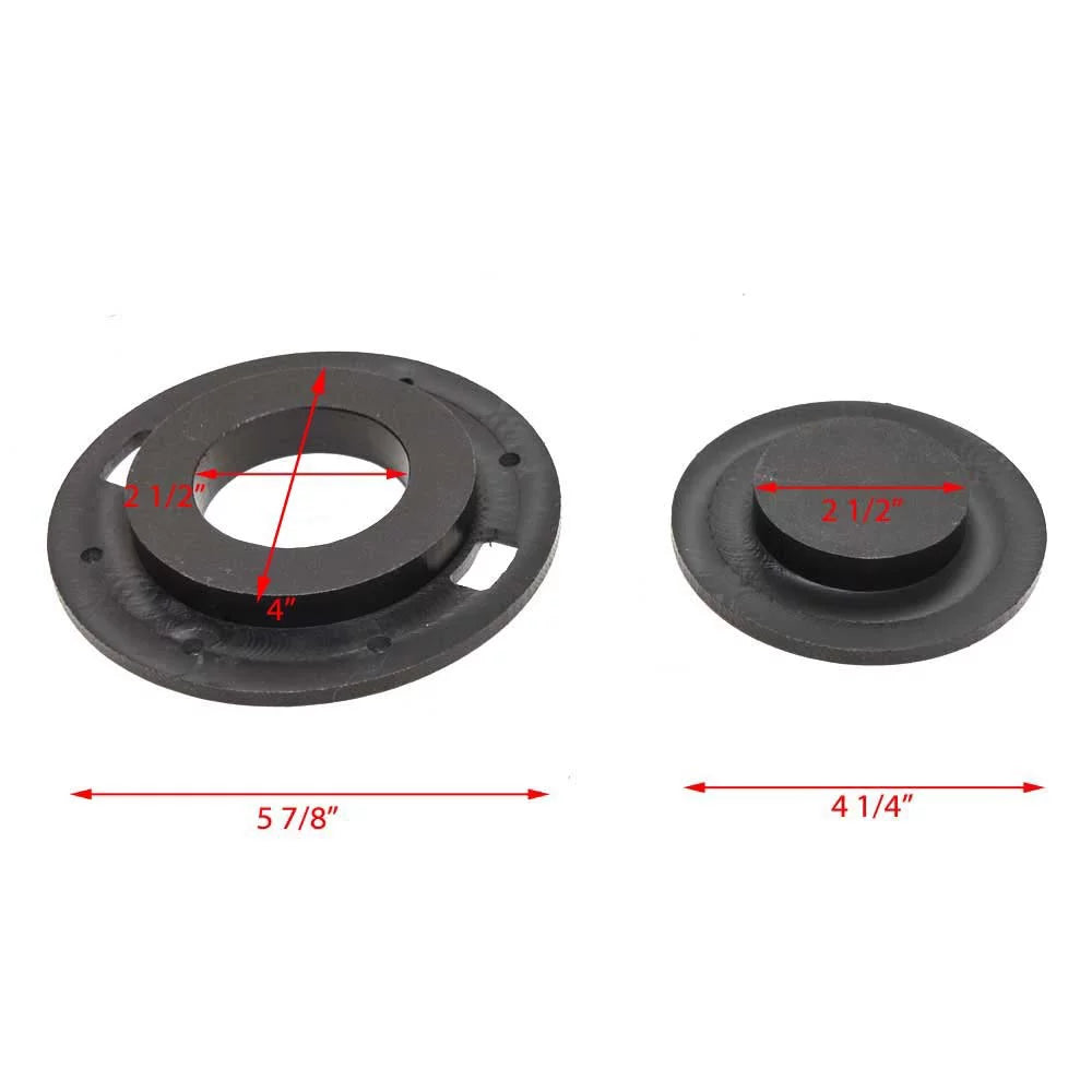Boat Ski Inch Black 2128329 Lowe Starboard 1/2 2 Plate Deck Pylon |
