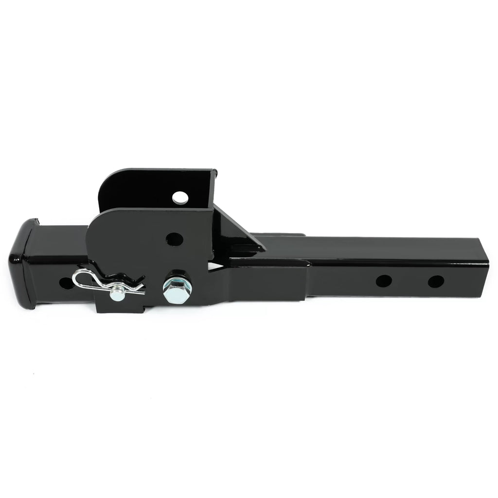 Up Folding Wheelchair Cargo Pounds Tongue to 2” Hitch Receiver Black Carrier Weight Mount Trailer Steel 500 Kojem