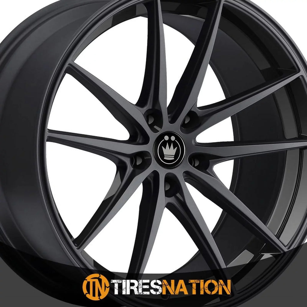 Gloss 19x8.5 37B +45et Konig 5x114.3 Black Wheel Oversteer