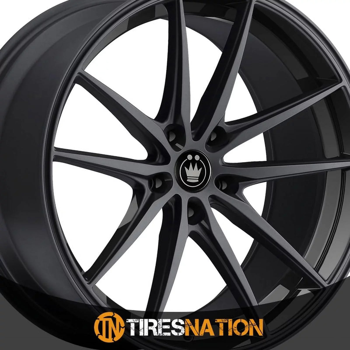 Gloss 19x8.5 37B +45et Konig 5x114.3 Black Wheel Oversteer