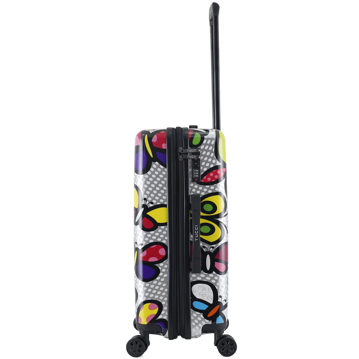 Suitcase Art Butterfly Luggage Italy Pop Pop 20" TUCCI