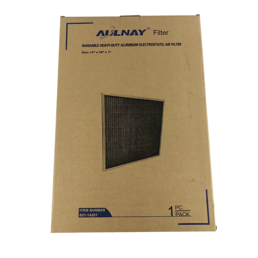 x Air Metal Aulnay Furnace x1"), (14" Air Filter Electrostatic Washable AC Central Filter Aluminum 20" HVAC Filter,