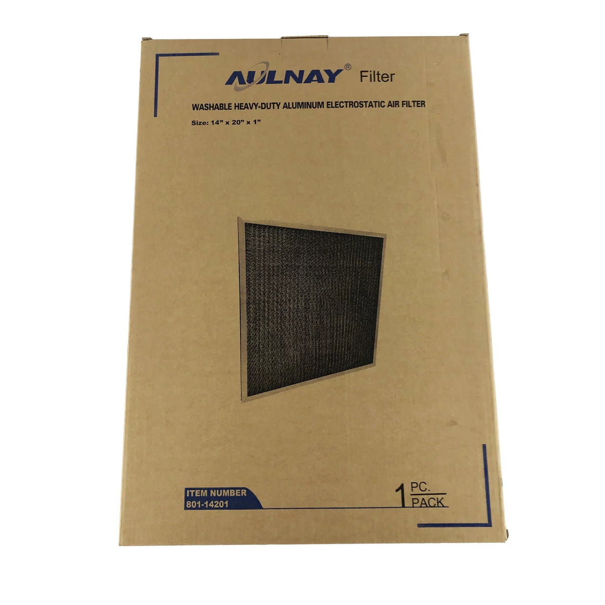 x Air Metal Aulnay Furnace x1"), (14" Air Filter Electrostatic Washable AC Central Filter Aluminum 20" HVAC Filter,
