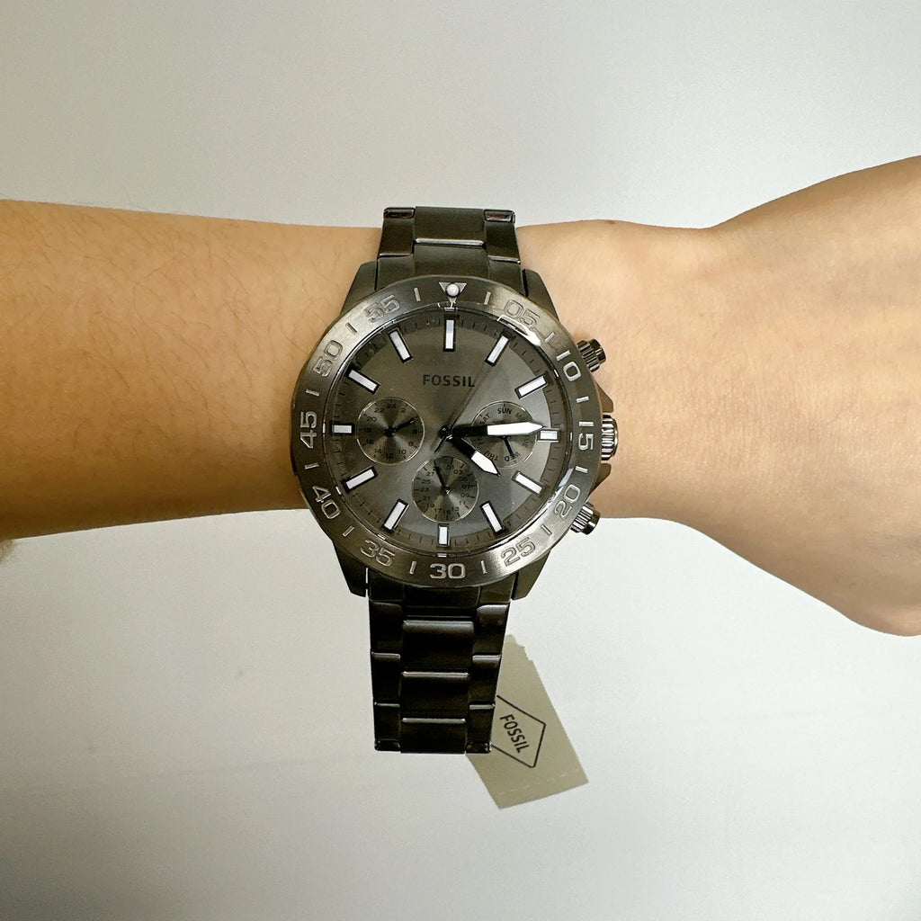 Watch BQ2491 Steel Stainless Bannon Multifunction Fossil Smoke