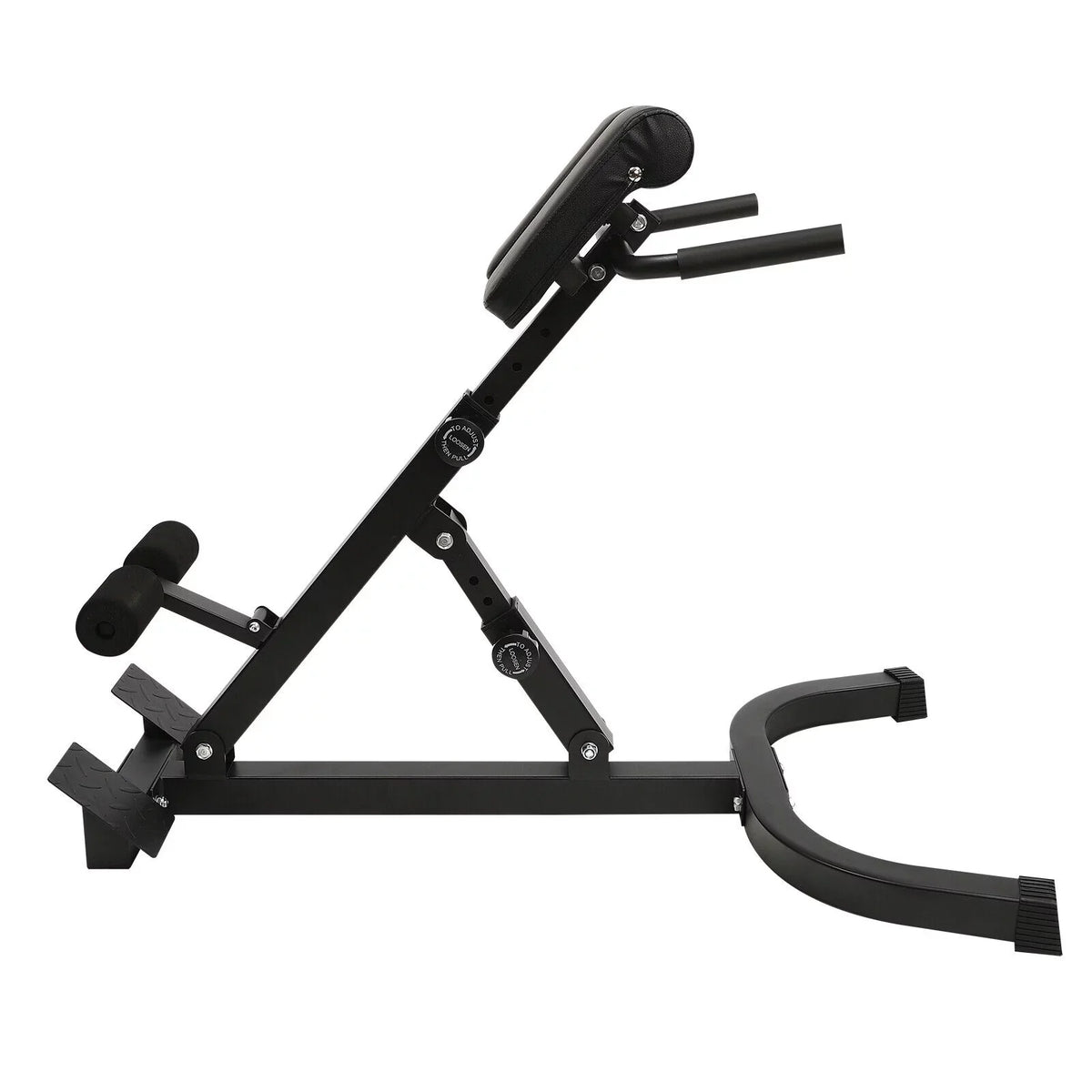Extension Denest Bench - Lower Chair Back -Adjustable Hyperextension Machine Back Roman