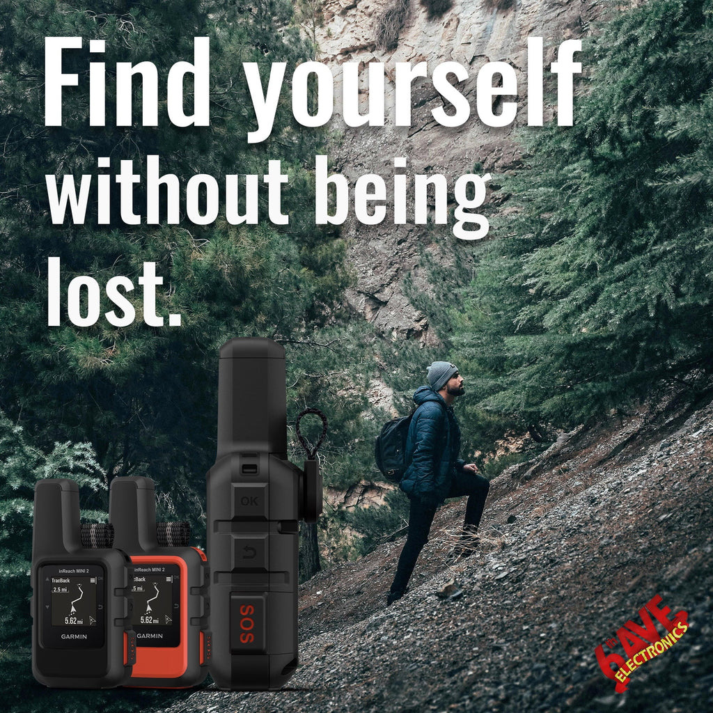 Garmin with Mini Satellite Communicator Power (Black) inReach Adapters 2