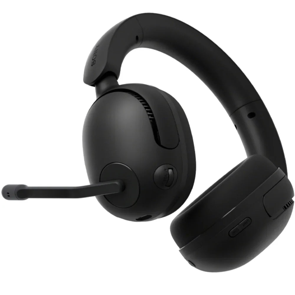 Gear Bundle Pro Black Audio CPS Wireless Headset, INZONE YR 2 & Enhanced Cable Cancelling Sony Stand, Deco with USB-C H5 6 Gaming Noise Headphone Pack to WHG500/B Foot USB-A Protection