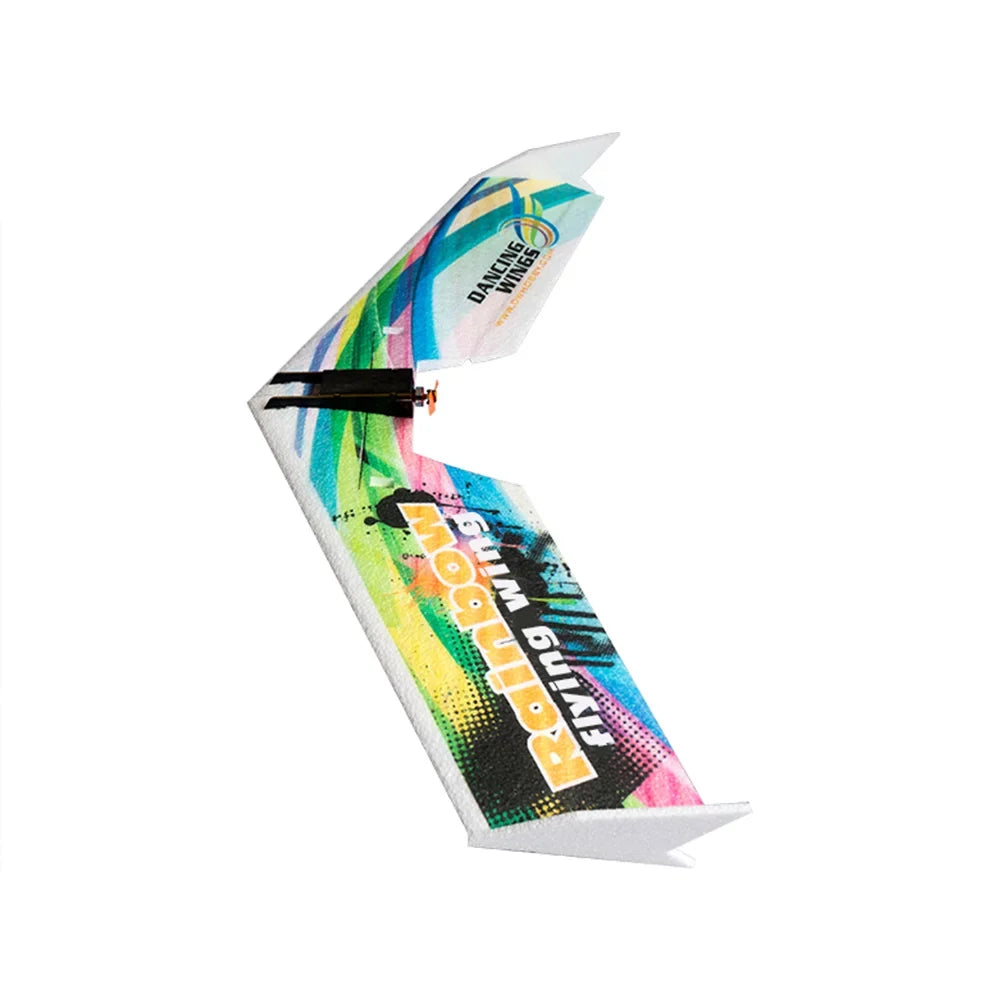 Flying Wing E0511 Delta Hobby V2 Tail-pusher Airplane Aircraft Rainbow 800mm Dancing Wingspan Wing KIT RC