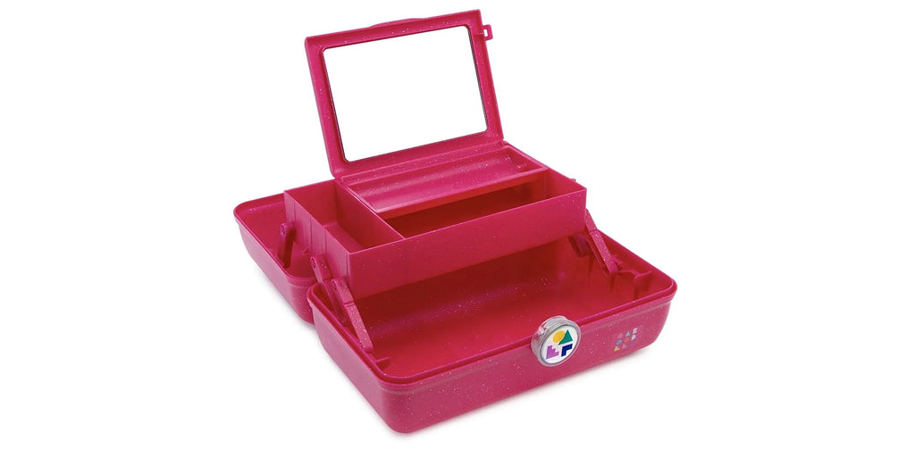 Girl Sparkle Pink Makeup Caboodles Deep Box, On-The-Go