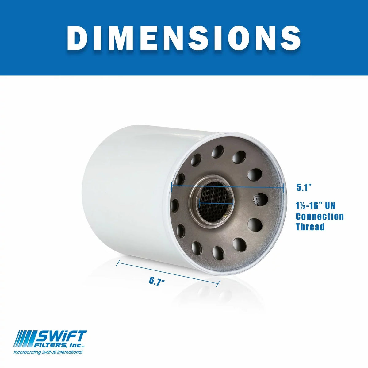 Micron Construction FLEETGUARD Direct Interchange 3 Element for Filter Microglass HF6775in-On