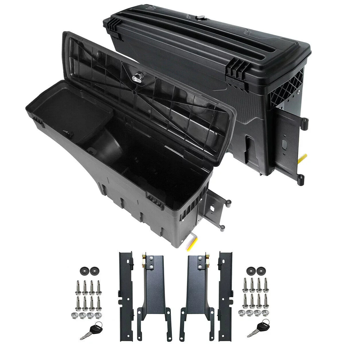 Right F-150 Truck Toolbox 2 Box 2015-2019 Left Storage Ford Bed For Teledu & Rear Set