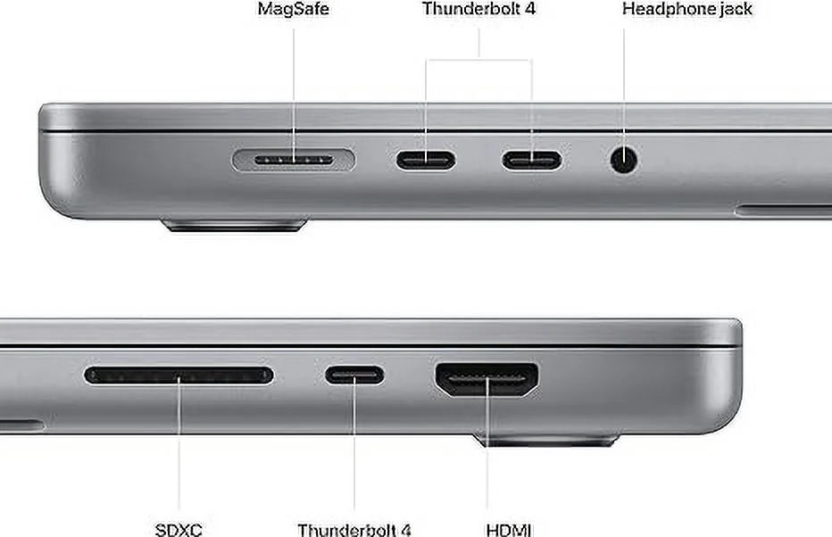 2234 3L550LL/A 16GB Apple 3456 SSD GREY MacBook x Open - Box 512GB M2 SPACE PRO 16" Pro