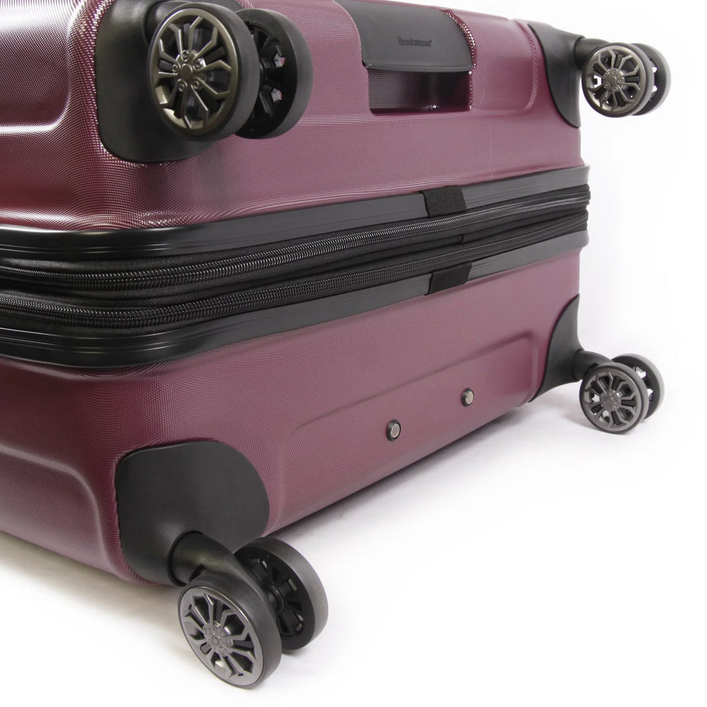 '- Nelson Brookstone Plum Hardside Luggage 29" Spinner