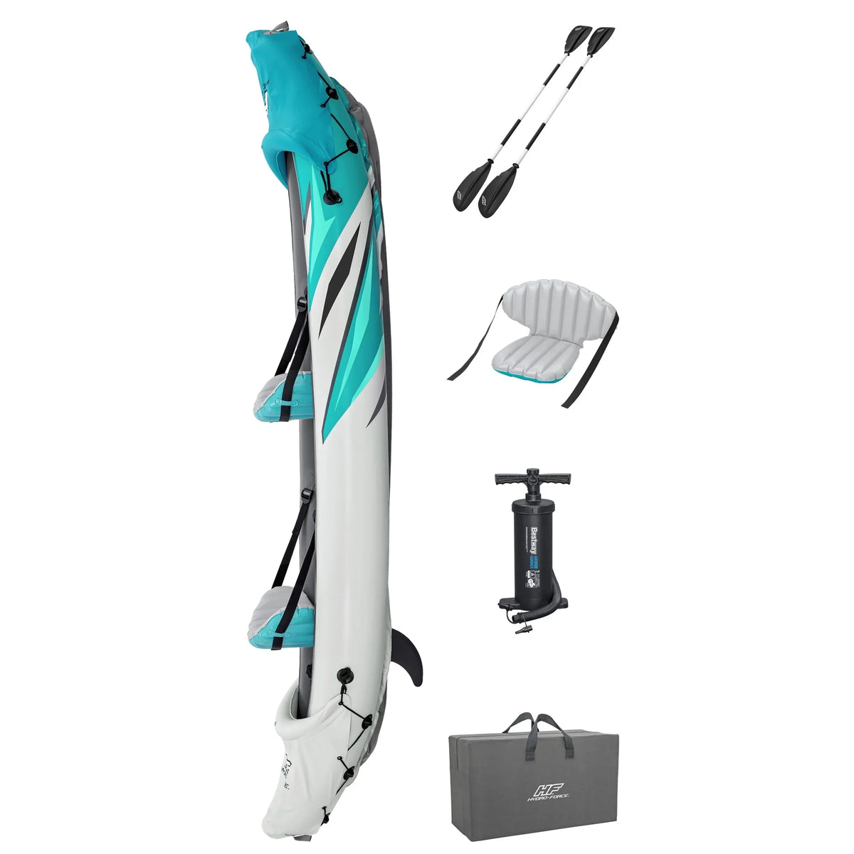 Raft Inflatable Hydro-Force Voyager 11'6" X4 Set